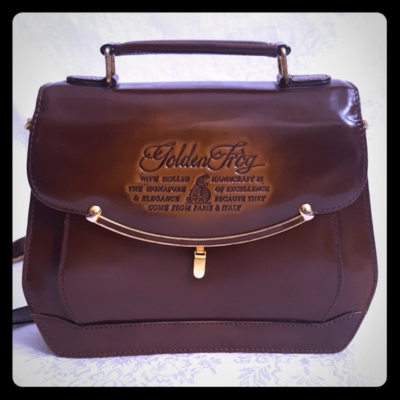 high end leather bag